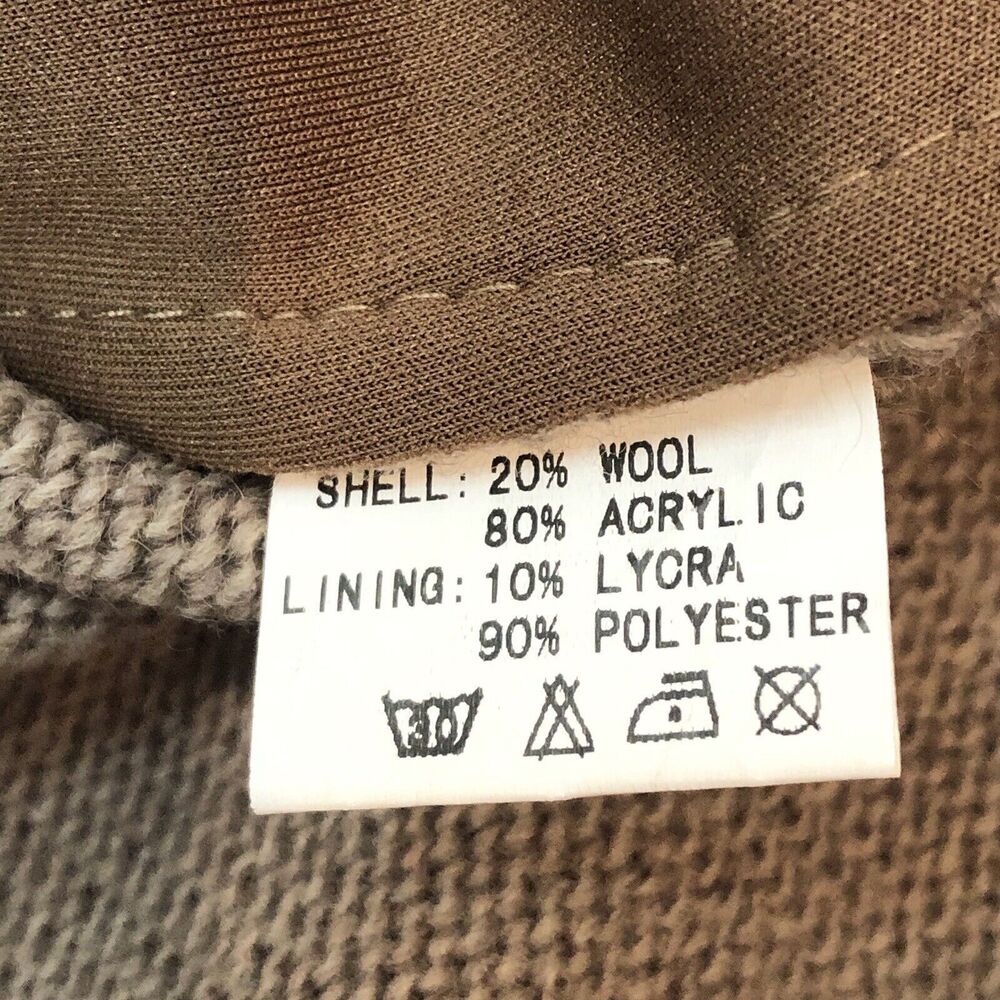 NEW SIMPLY COUTURE Sweater Small Brown - Picture 7 of 8